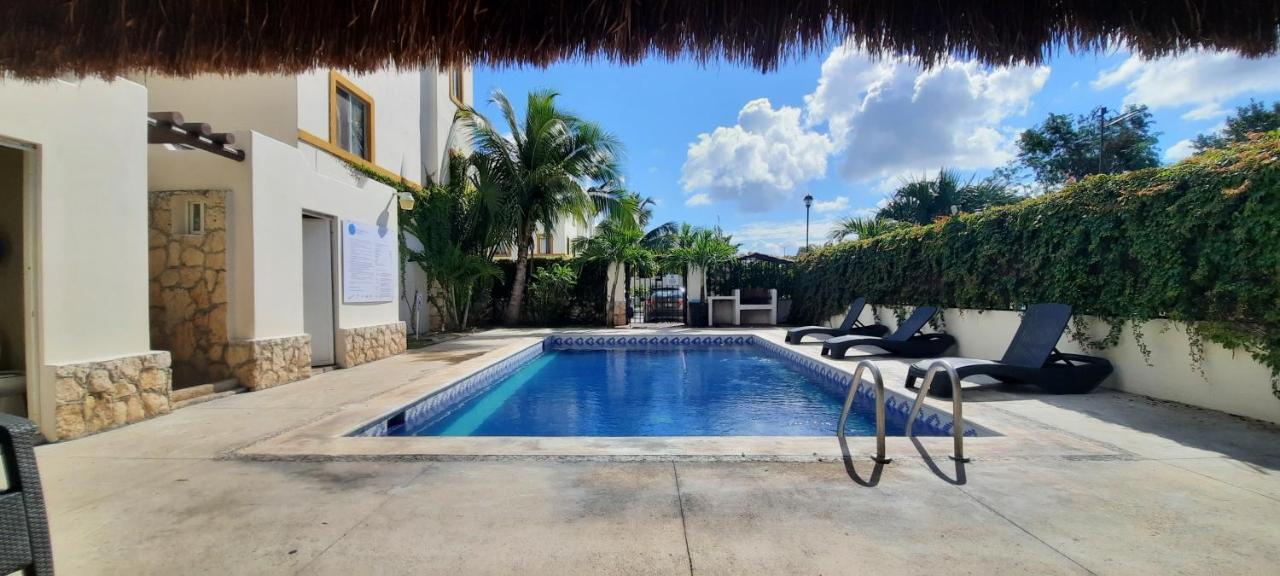 Apartamento En Fraccionamiento Privado 6 Personas Con Piscina Cerca De La Playa Playa del Carmen Exterior foto